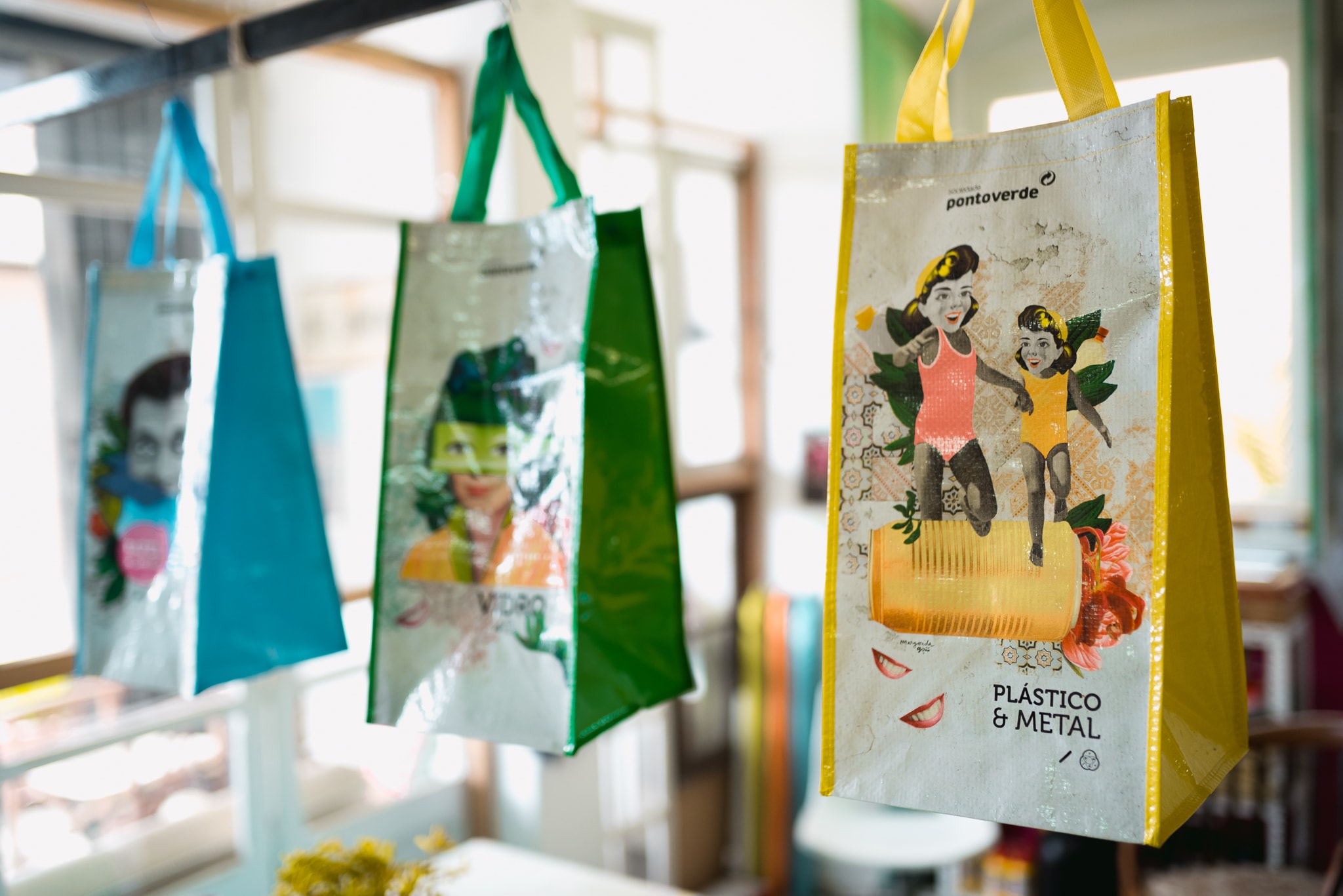 Conheça os Ecobags que o vão pôr a Reciclar